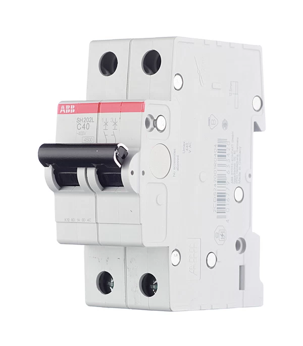 Автоматический выключатель модульный ABB SH202L 2P 40А тип C 4,5 кА 400 В (2CDS242001R0404)
