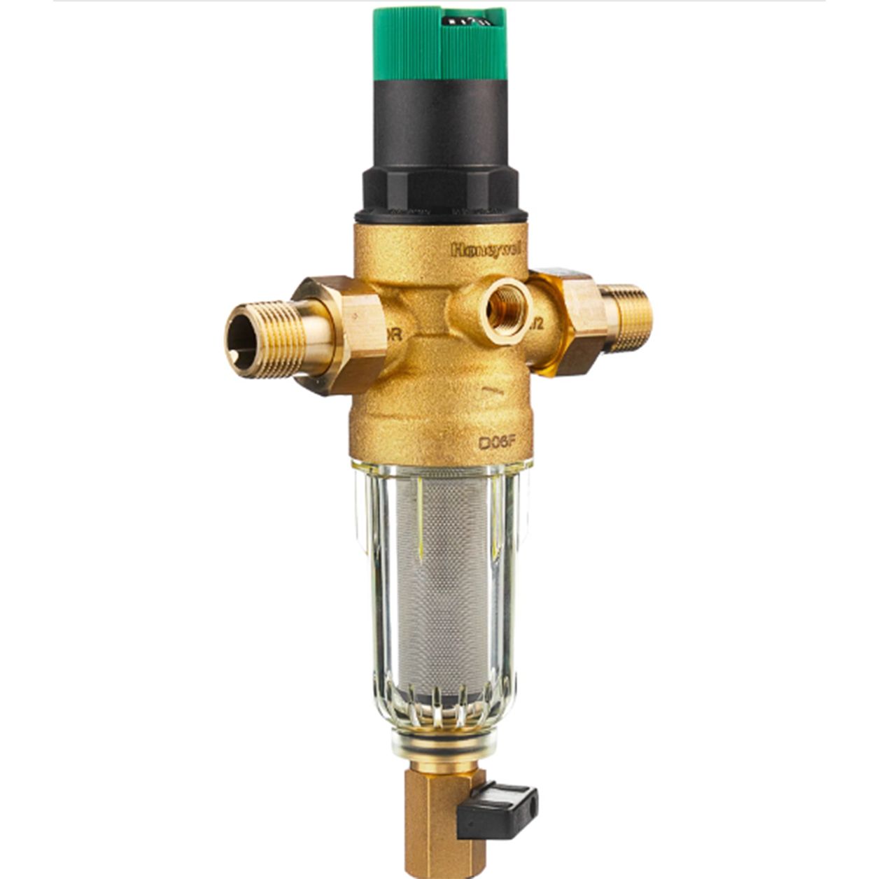 Фильтр сетчатый для холодной воды Honeywell FK06 1/2 АА с редуктором