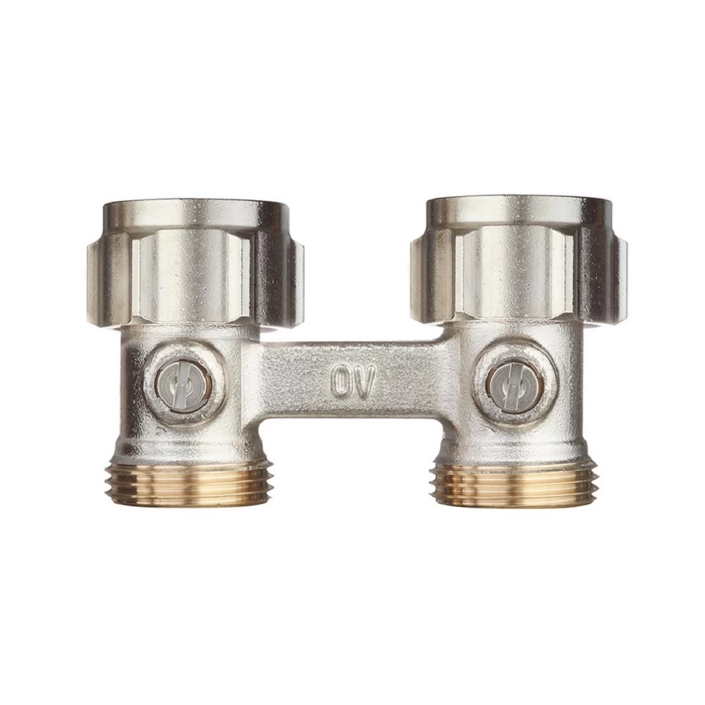Узел нижнего подключения Oventrop Multiflex F ZB 3/4 EK х 3/4 EK для радиатора (1015813)