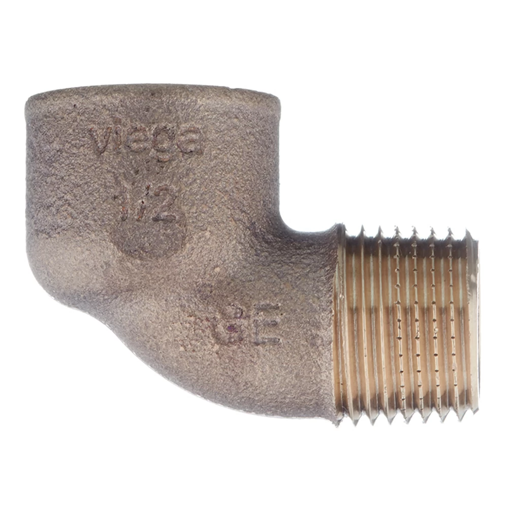 Угол Viega (264024) 1/2 ВР(г) x 1/2 НР(ш) бронзовый