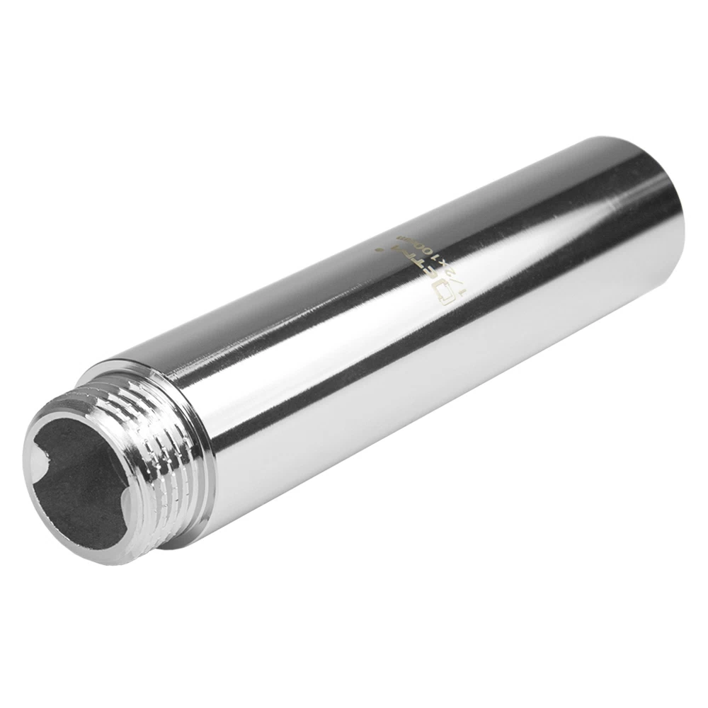 Удлинитель CTM 100 мм х 1/2 ВР(г) х 1/2 НР(ш) латунный (CREMF100)