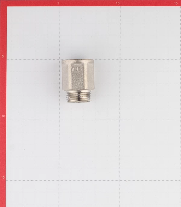 Удлинитель Valtec 25 мм х 1/2 ВР(г) х 1/2 НР(ш) латунный (VTr.197.N.0425)
