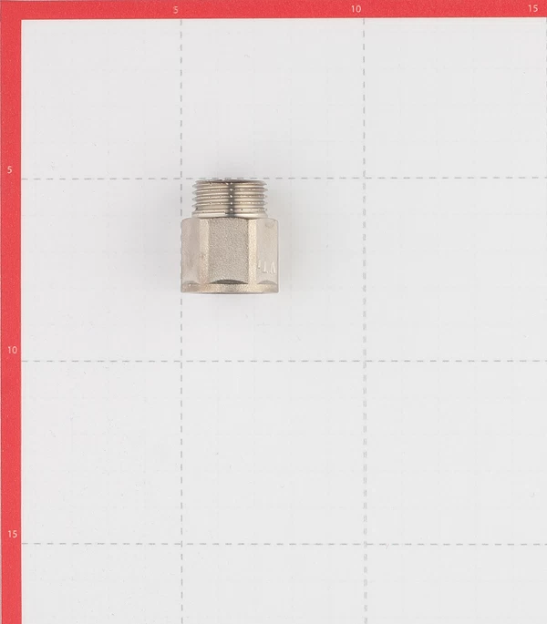 Удлинитель Valtec 20 мм х 1/2 ВР(г) х 1/2 НР(ш) латунный (VTr.197.N.0420)