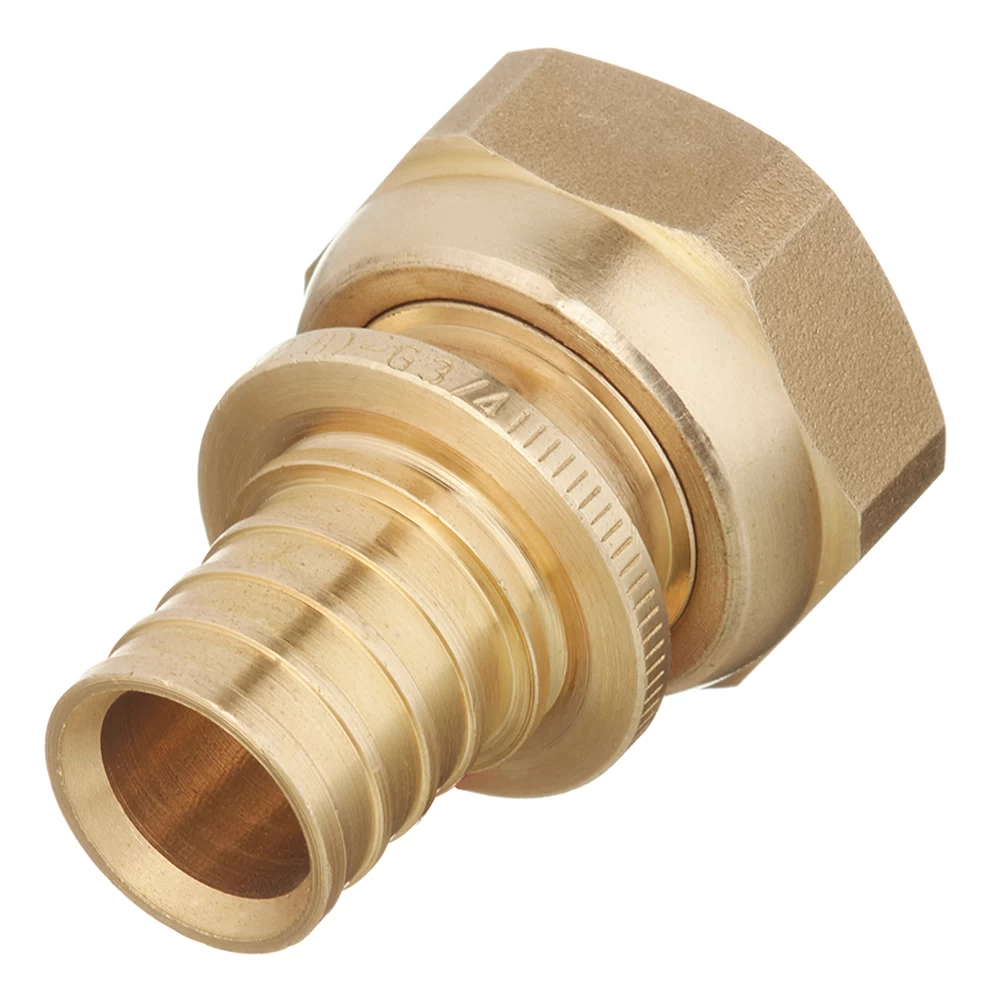 Соединитель прямой Rehau RX 20 мм х 3/4 ВР(г) с накидной гайкой (14563381001)