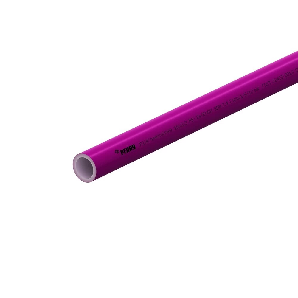 Труба PE-Xa Рехау Rautitan Pink 16х2,2 мм из сшитого полиэтилена PN10 (11360423120)