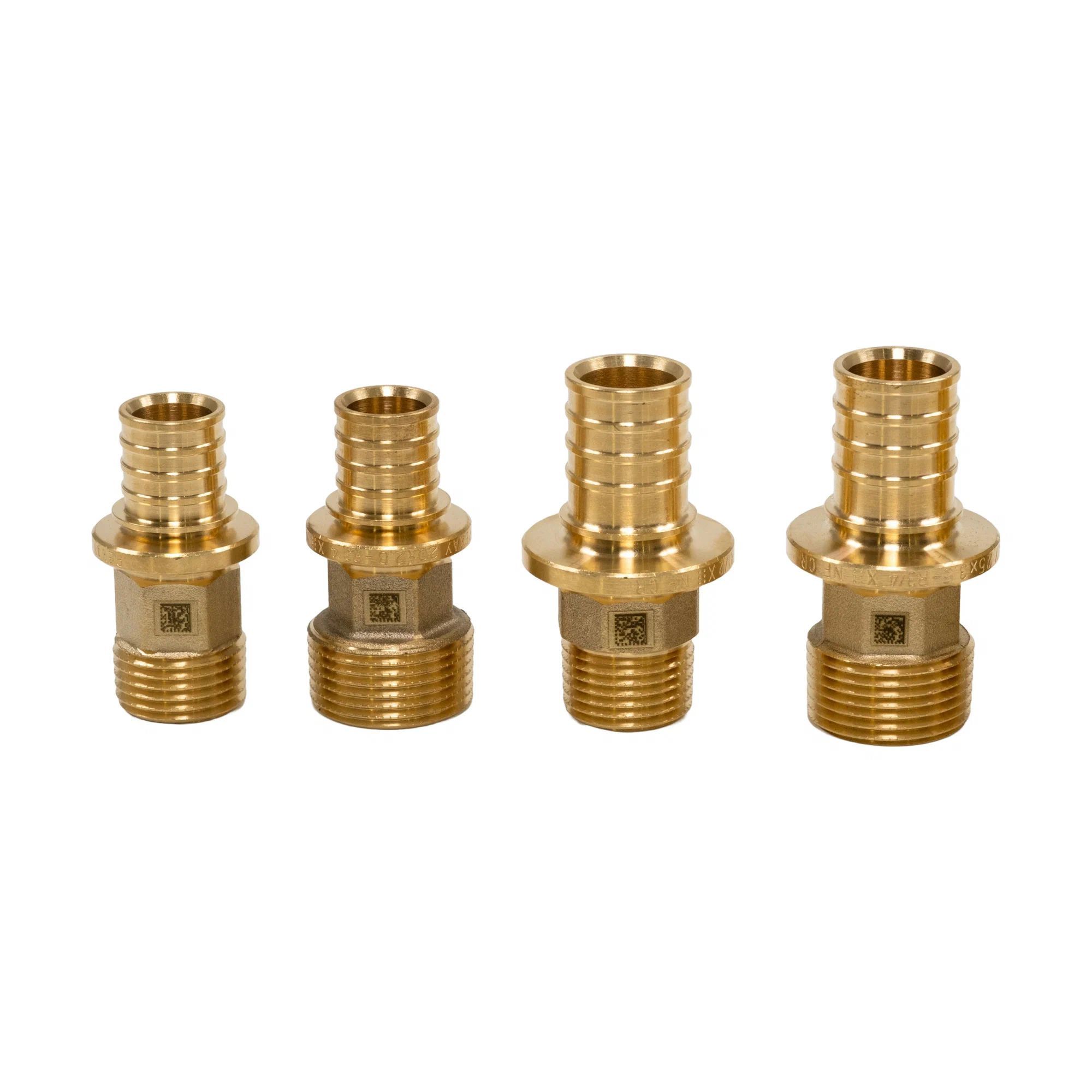 Переходник с наружной резьбой РЕХАУ MX, DZR латунь, 16xR1/2" (11096731001)
