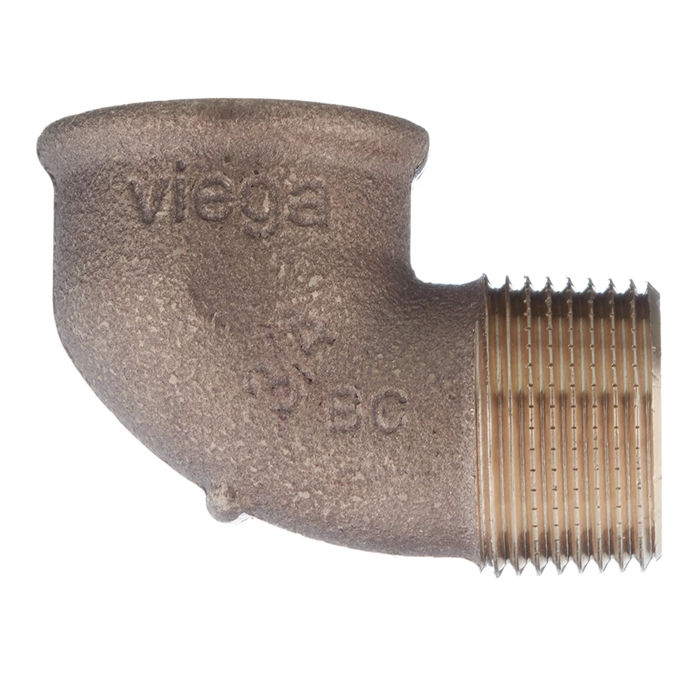 Угол Viega (264000) 3/4 ВР(г) x 3/4 НР(ш) бронзовый