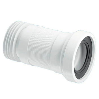 Гофра для унитаза с лепестковым окончанием (L230-440мм) McAlpine MRWC-F23R