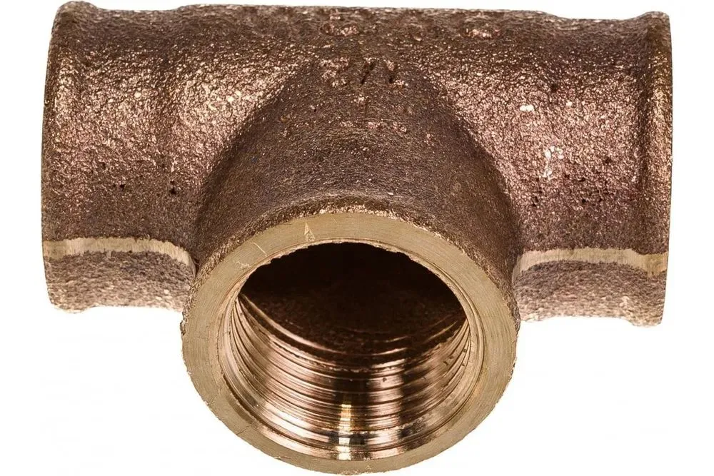 Тройник Viega, ВВВ, 1/2", бронза, равнопроходной RX 264222
