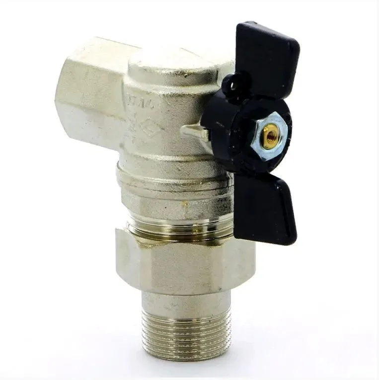 Кран угловой 3/4" Bugatti Oregon 594 американка 3/4", шаровой кран